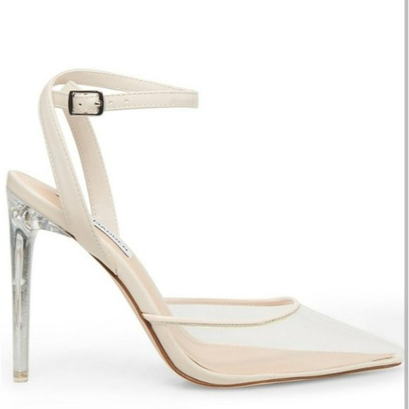 Steve Madden Alessi Vinyl Two-piece Pumps -8.5 - Picture 5 of 8